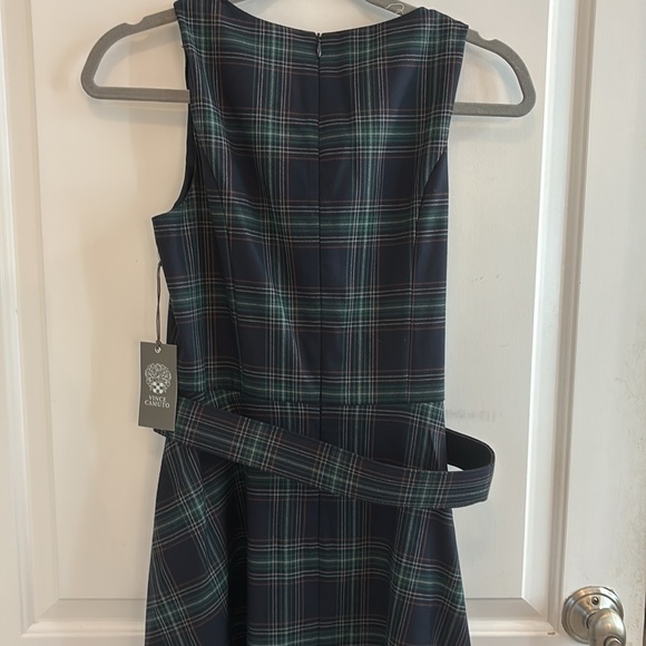 Vinco Camuto Plaid Dress Size 6 NWT - Picture 7 of 8
